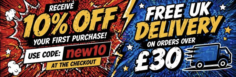 🔥 10% Off First Purchase + FREE Shipping on orders over £30!