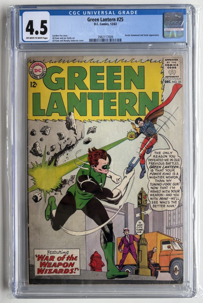 Green Lantern #25 (1963) CGC 4.5 - Silver Age DC