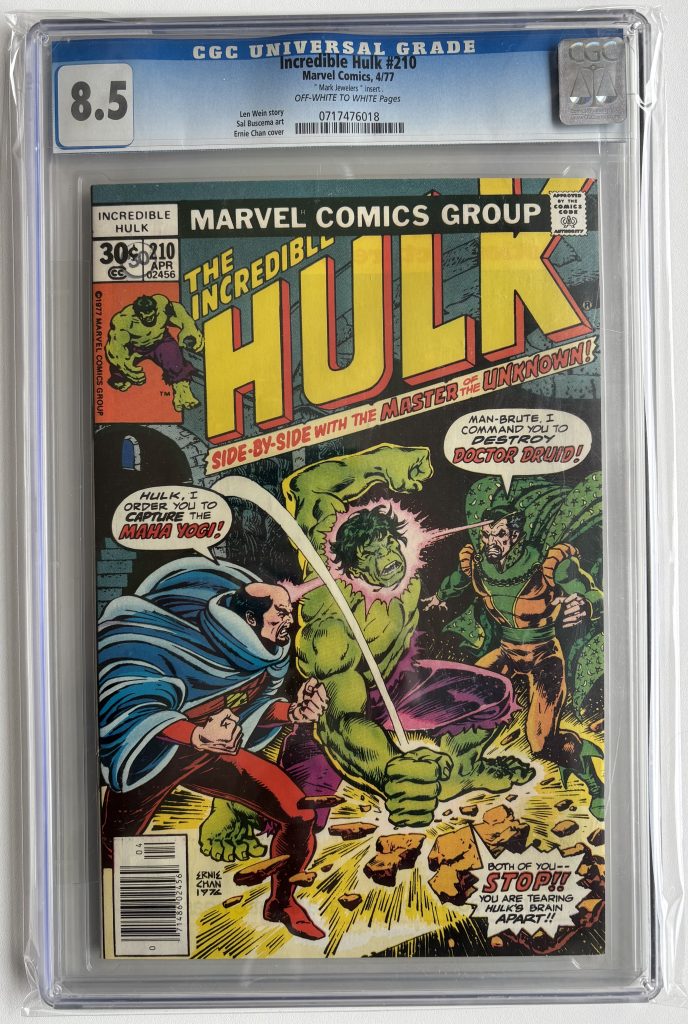 Incredible Hulk #210 (1977) CGC 8.5 - Bronze Age Marvel