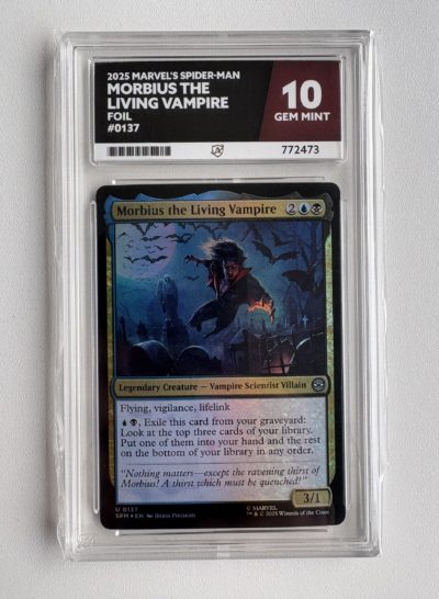 MTG - Morbius the Living Vampire - #0137- ACE 10