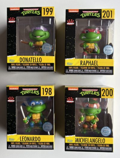 TMNT - Mini Funko Set