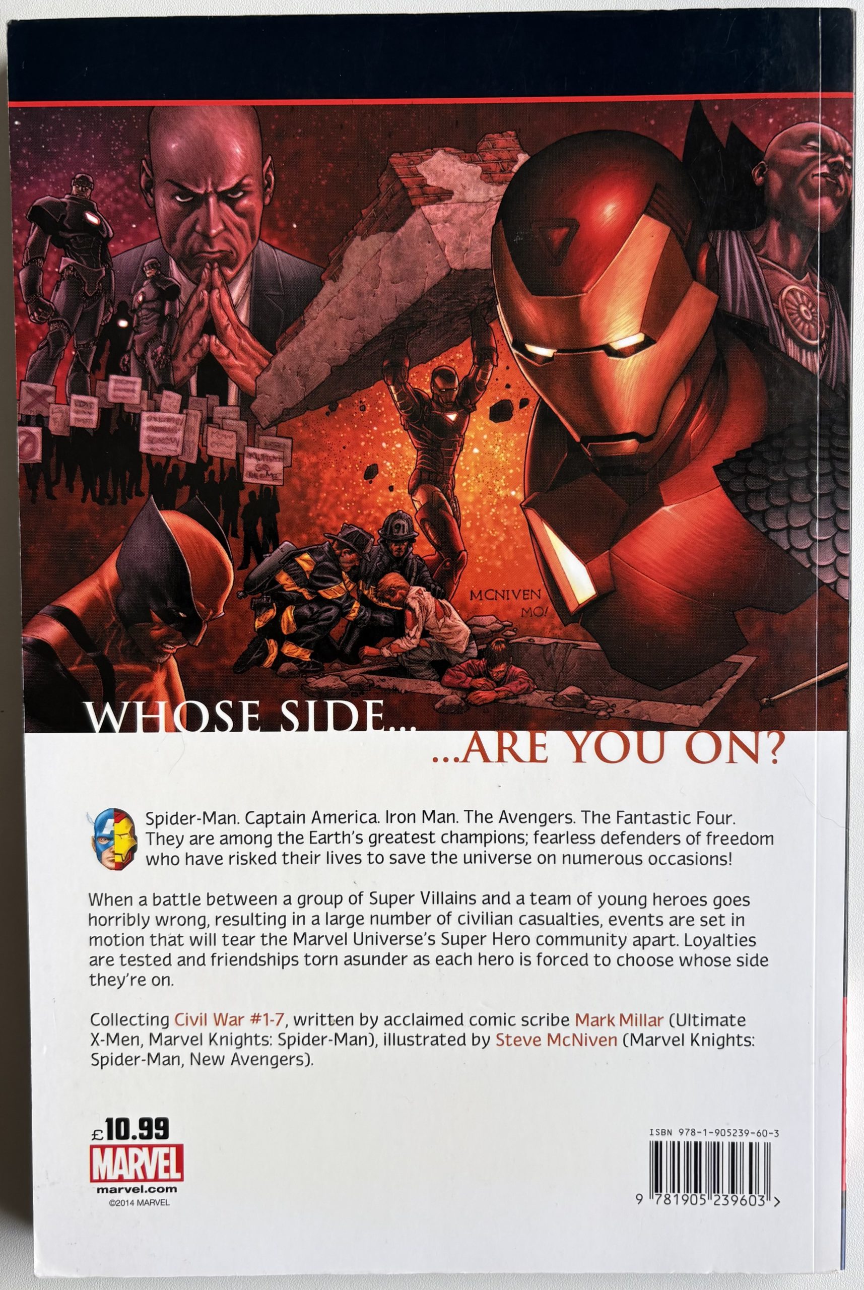 Civil War Trade Paperback (Marvel) - Graphic Novel