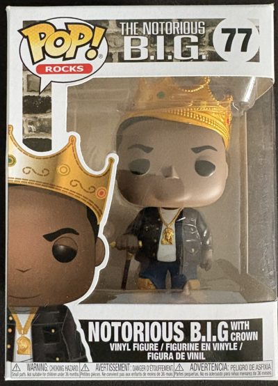 Funko Pop! Rocks Notorious B.I.G. with Crown #77