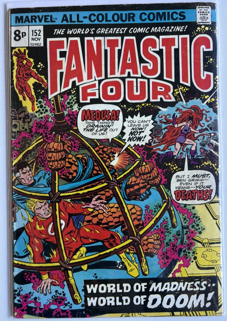 Fantastic Four #152 (1974) Bronze Age Marvel