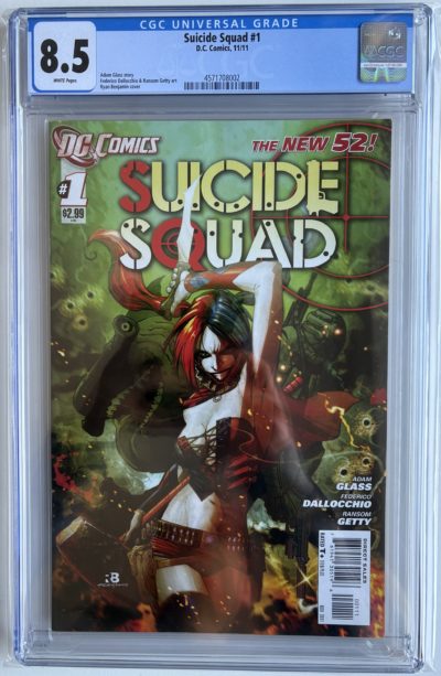 Suicide Squad #1 (2011) CGC 8.5