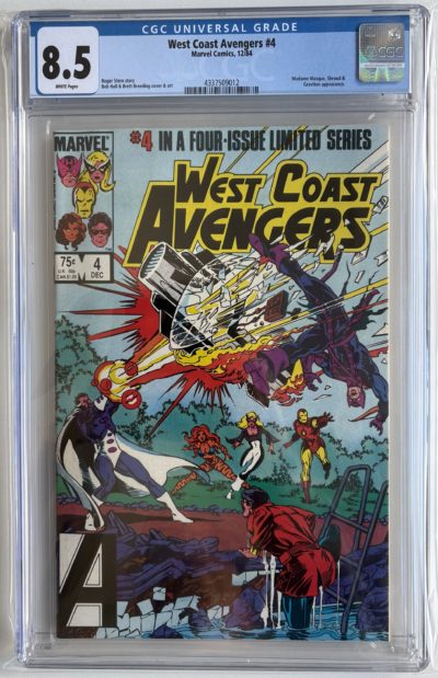West Coast Avengers #4 (1984) CGC 8.5