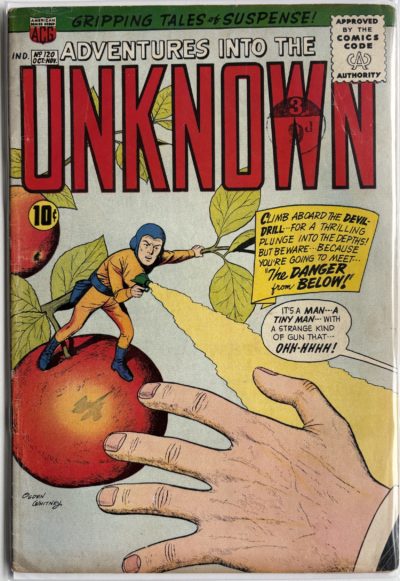 Adventures Into The Unknown #120 (1960) Silver Age