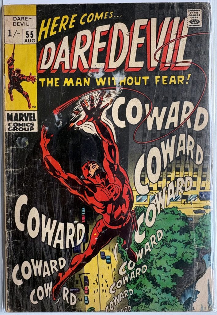 Daredevil #55 (1969) Silver Age Marvel