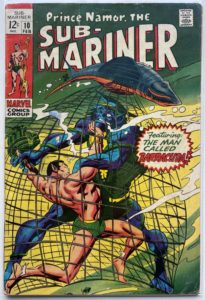 🔑 Sub-Mariner #10 (1969) Silver Age – 1st Appearance of Barracuda – Marie Severin Cover