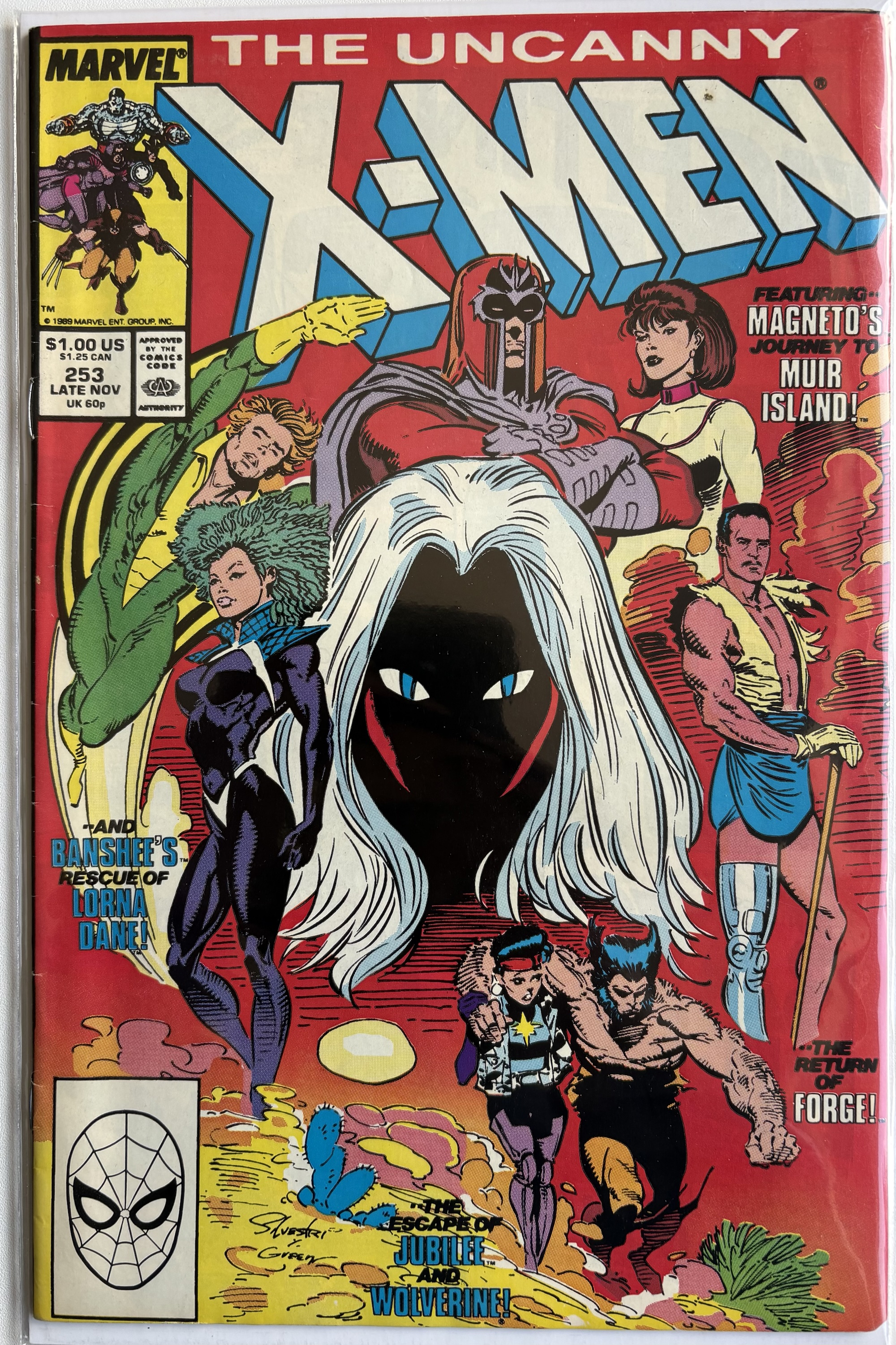 The Uncanny X-Men #253 (1989) - Marc Silvestri