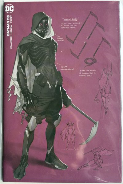 Batman #118 (2022) – Design Sketch Variant - DC Comics