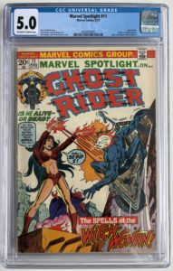 Marvel Spotlight – Ghost Rider #11 (1973) — CGC 5.0 Off-White to White Pages