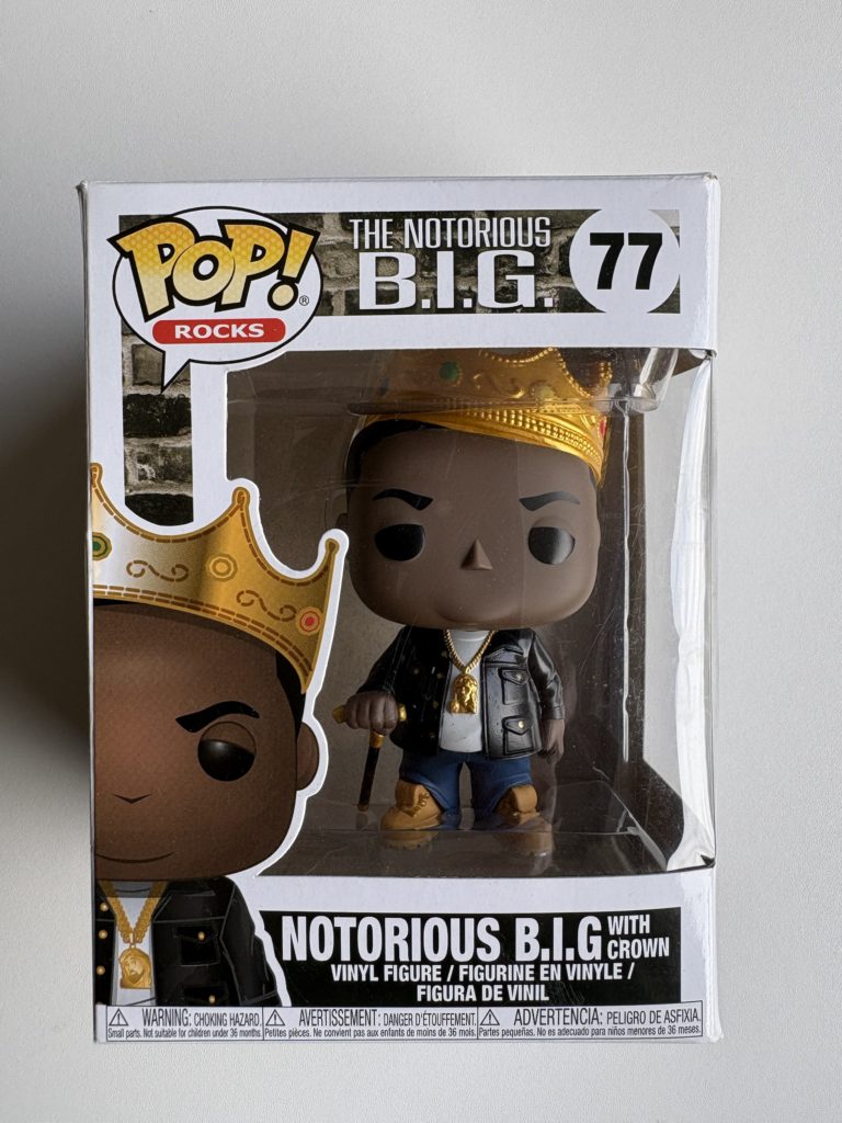 Funko Pop! Rocks Notorious B.I.G. with Crown #77