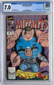🔑 New Mutants #88 (1990) CGC 7.0 -2nd Appearance of Cable
