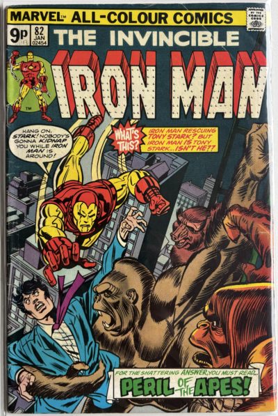 Iron Man #82 (January 1976) | UK Price Variant | Bronze Age Marvel Comic