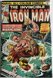 Iron Man #84 (March 1976) | UK Price Variant | Bronze Age Marvel Comic