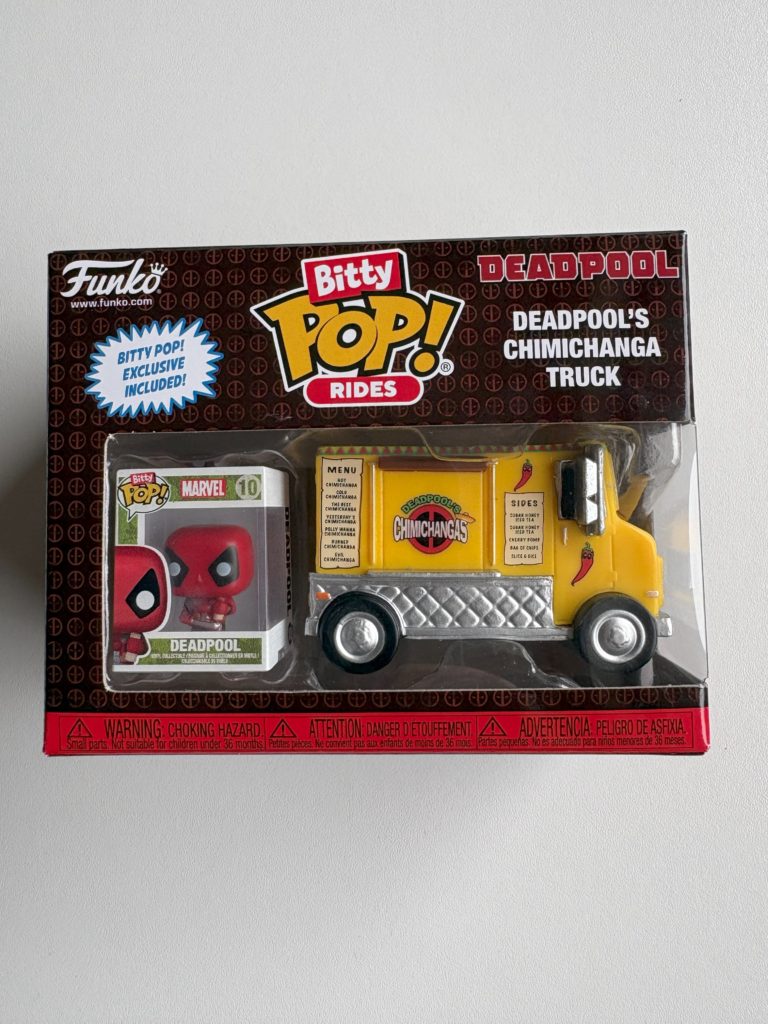 Marvel Deadpool Bitty Pop! Rides – Deadpool's Chimichanga Truck