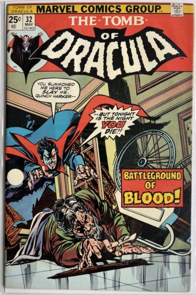 Tomb of Dracula #32 (1975) Bronze Age Marvel Comic
