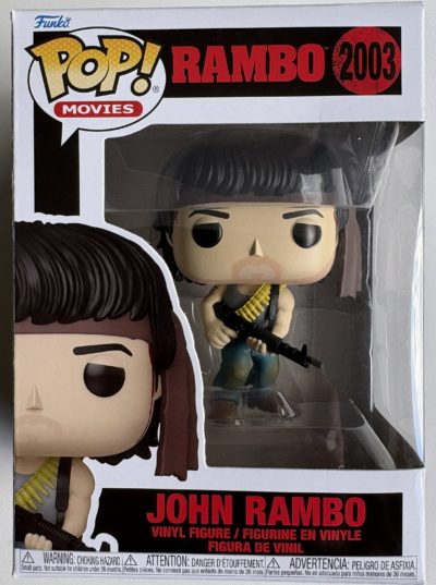 Funko Pop! Movies John Rambo #2003 – Rambo First Blood Style – Vinyl Figure