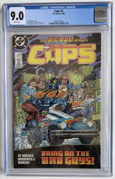 The Big Book of COPS #2 (1988) CGC 9.0 White Pages