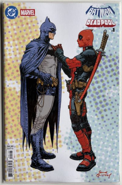 Batman / Deadpool #1 Frank Quitely Variant Cover | DC x Marvel | One World Under Doom Tie-In