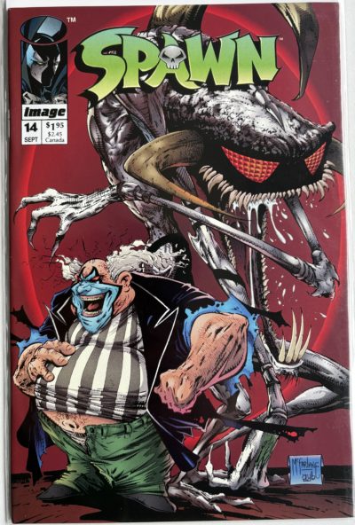 Spawn #14 (1993) Image Comics | Violator & Freak Cover | Todd McFarlane | Early Spawn Issue