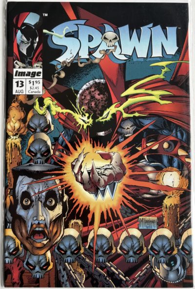 Spawn #13 (1993) Image Comics | Todd McFarlane Story | Chapel & Hellspawn Cover | Early Spawn Issue