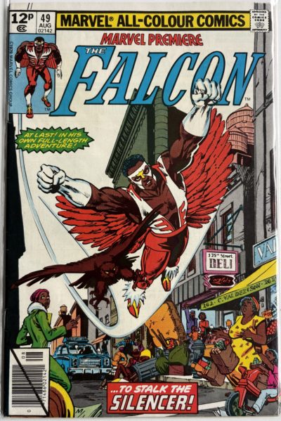 Marvel Premiere #49 (1979) The Falcon | UK Price Variant | Bronze Age Marvel Comic
