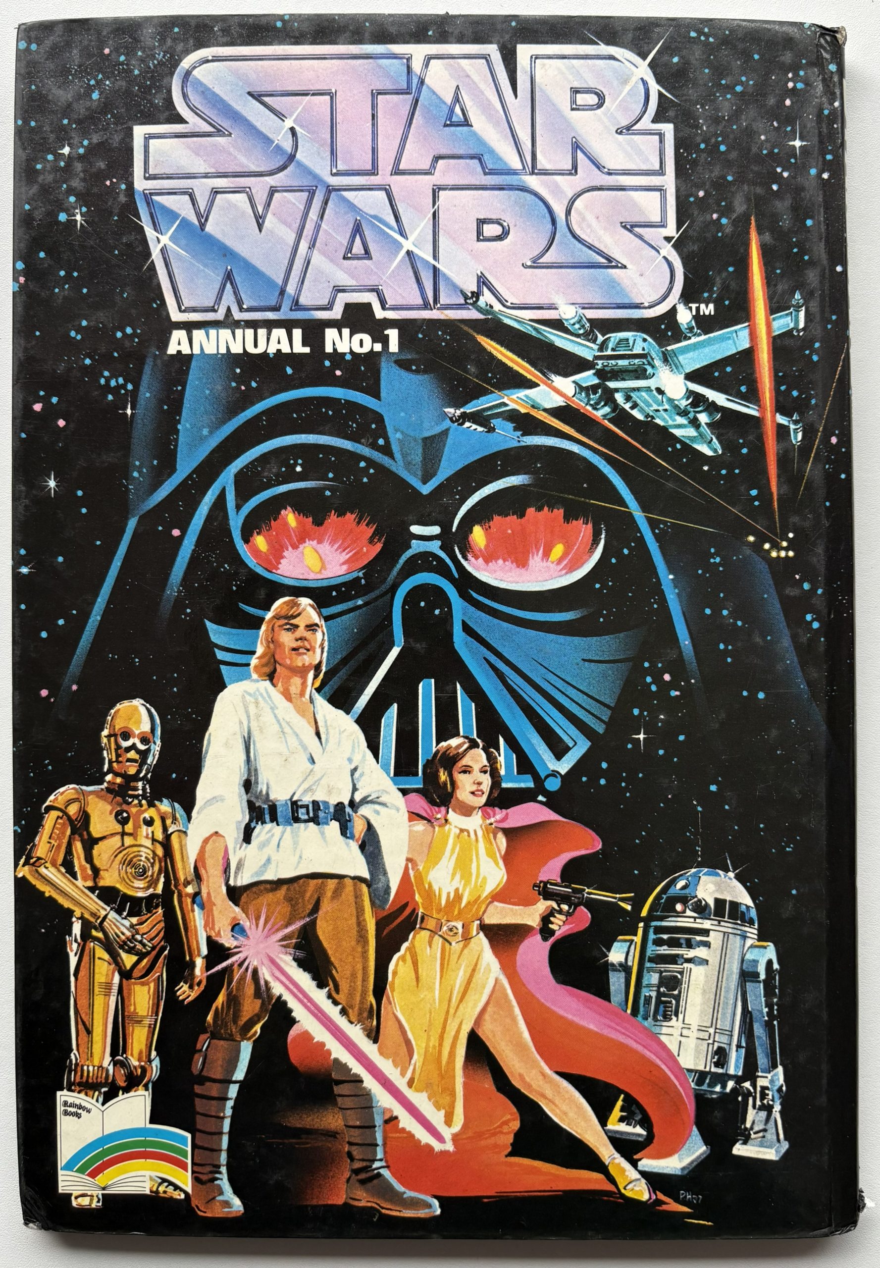 Star Wars Annual No.1 (1978) Vintage Hardback Annual | Brown Watson | Luke Skywalker Darth Vader | UK Edition back