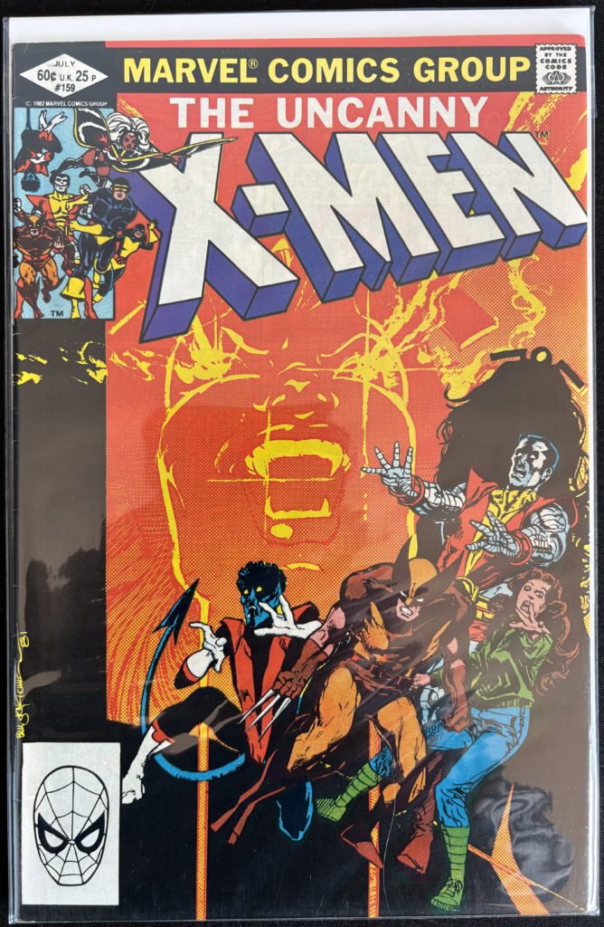 Marvel Comics The Uncanny X-Men Issue 159 Comic Book 1982