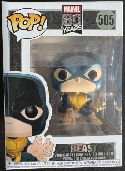 Funko Pop! Marvel Beast #505 2019 Marvel 80 Years X-Men First Appearance