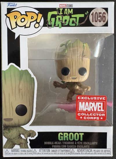 Funko Pop! Groot #1056 2022 I Am Groot Marvel Collector Corps Exclusive