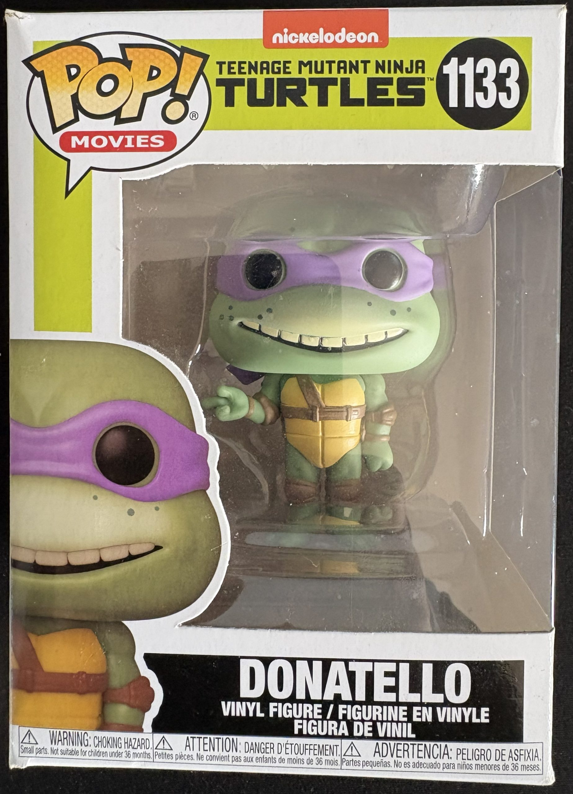 Funko Pop Donatello #1133 TMNT Teenage Mutant Ninja Turtles Movies