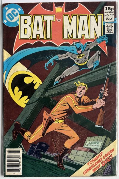 Batman #325 (1980) DC Comics – Commissioner Gordon Assassination Story & Jim Aparo Cover