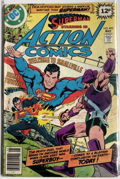 Action Comics #495 (1979) DC Comics – UK 12p Edition & José Luis García-López Cover