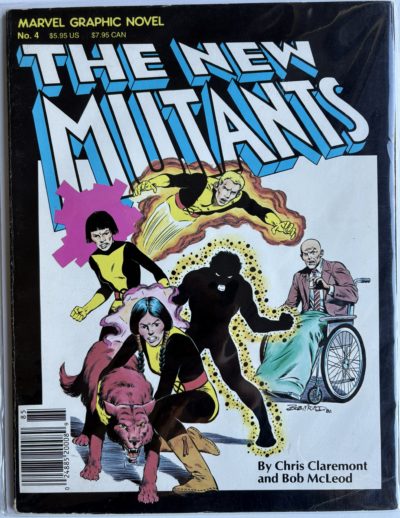 Marvel Graphic Novel #4: The New Mutants (1982) Marvel Comics - Origin & 1st Appearance of the New Mutants