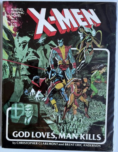 X-Men: God Loves, Man Kills #5 (1982) Marvel Comics - 1st Appearance of William Stryker & Classic X-Men Graphic Novel