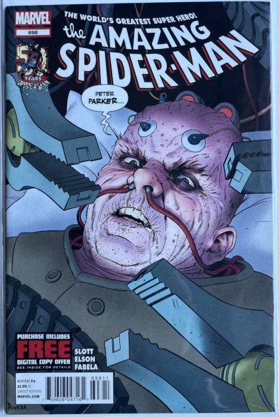 The Amazing Spider-Man #698 (2013) Marvel Comics - 1st Appearance of Superior Spider-Man