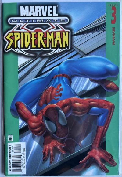 Ultimate Spider-Man #3 (2001) Marvel Comics - Early Ultimate Spider-Man / 1st Ultimate Crusher Hogan