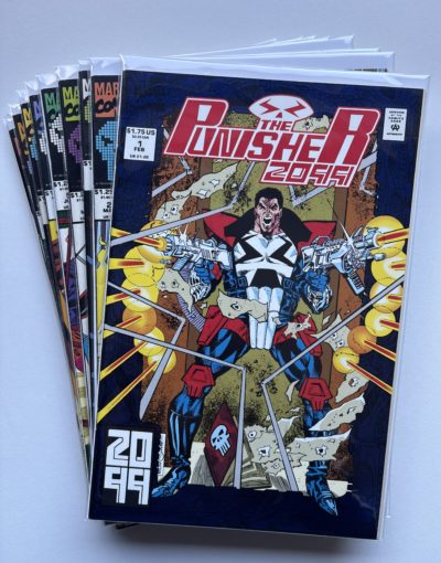 Punisher 2099 #1-10 (1993) Marvel Comics - Complete Early Run & 1st Appearance of Punisher 2099