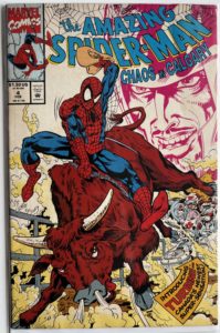 The Amazing Spider-Man: Chaos in Calgary – #4 – 1992 – Marvel Comics – 1st Appearance of Turbine / Canadian Promotional Issue