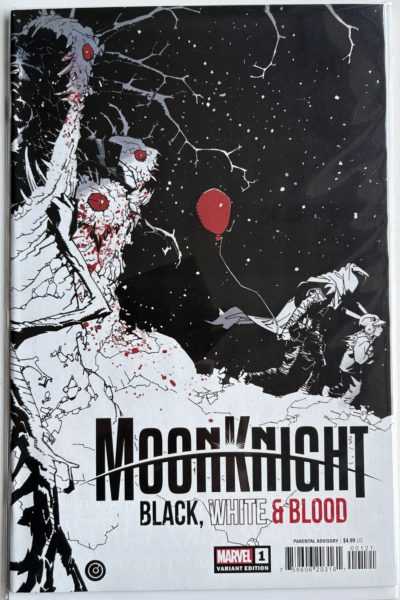 Moon Knight: Black, White & Blood - #1 - 2022 - Marvel Comics - Chris Bachalo Variant Cover - Limited Series Debut
