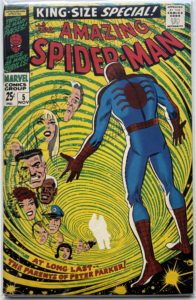 The Amazing Spider-Man Annual - #5 - 1968 - Marvel Comics - First Appearance of Peter Parker's Parents / Detached Cover