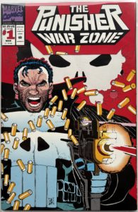 The Punisher War Zone – #1 – 1992 – Marvel Comics – Debut Issue / John Romita Jr. Cover