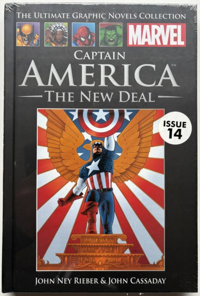 Captain America: The New Deal - Issue 14 - 2012 - Hachette / Marvel - John Cassaday Artwork & Post-9/11 Captain America Story