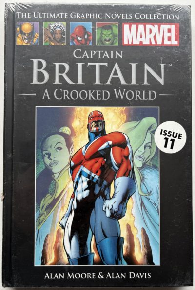 Captain Britain: A Crooked World - Issue 11 - 2012 - Hachette / Marvel - Classic Alan Moore & Alan Davis Story - Sealed Hardcover