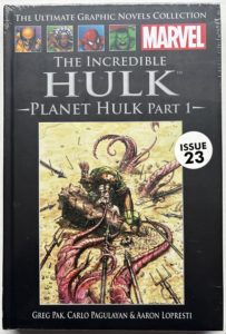 The Incredible Hulk: Planet Hulk Part 1 – Issue 23 – Marvel / Hachette – Ultimate Graphic Novels Collection – Greg Pak – Planet Hulk Saga – Factory Sealed Hardcover