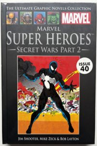 Marvel Super Heroes: Secret Wars Part 2 - Issue 40 - 2012 - Hachette / Marvel - Origin of Spider-Man's Black Costume - Hardcover