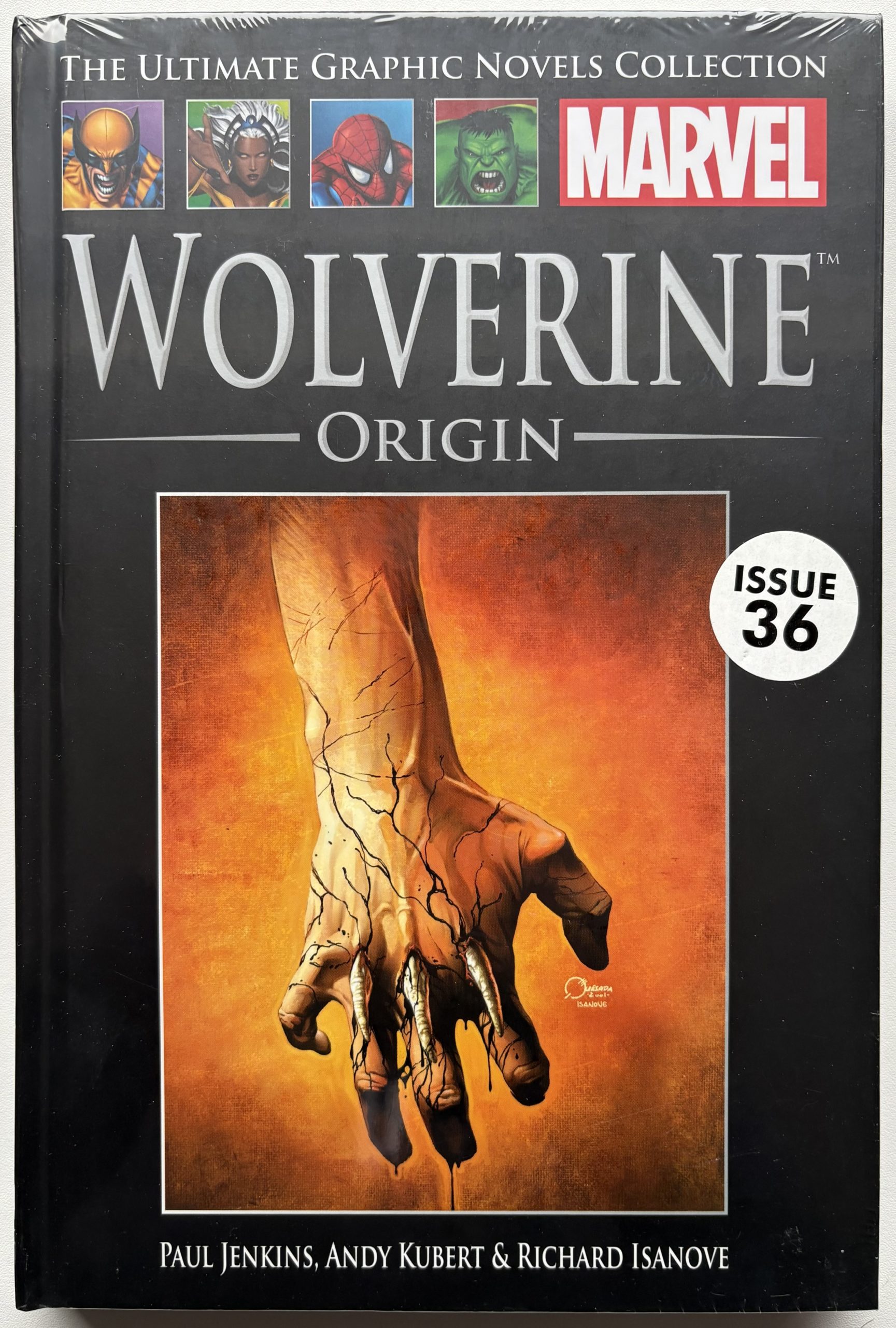 Wolverine: Origin - Issue 36 - 2012 - Hachette / Marvel - Wolverine's Definitive Origin Story - Hardcover