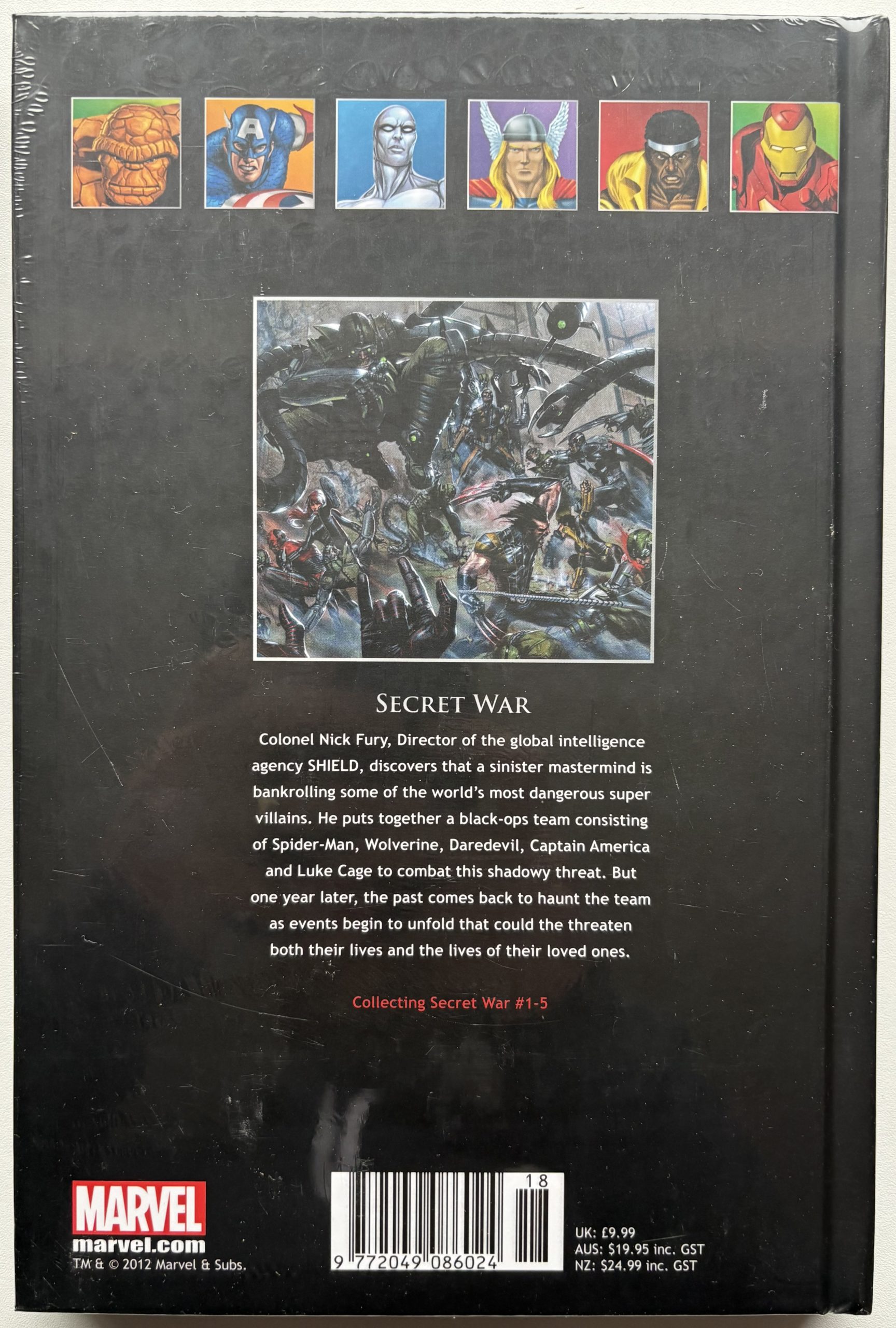 Secret War - Issue 18 - 2012 - Hachette / Marvel - Brian Michael Bendis & Gabriele Dell'Otto - Hardcover Graphic Novel